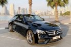 Negro Mercedes Benz E200 2019 for rent in Dubai 5